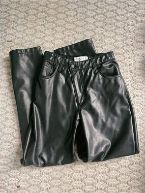 Abercrombie Vegan Leather Pants